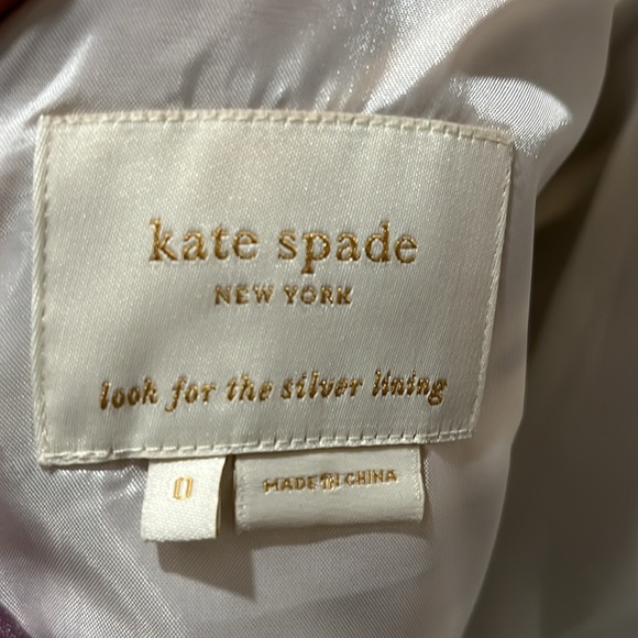 Kate Spade Dorothy Zebra Print Brown And White Dress - Picture 4 of 4